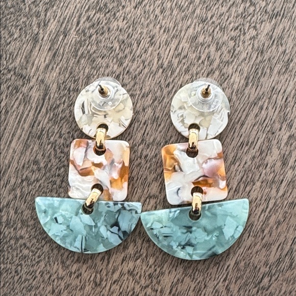 Multicolored earrings - Picture 2 of 5